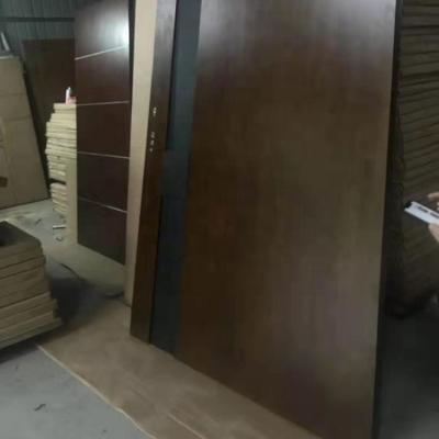 China One MOQ Waterproof Multiple Colors And Sizes Customized Modern House Pivot Wood Door for sale