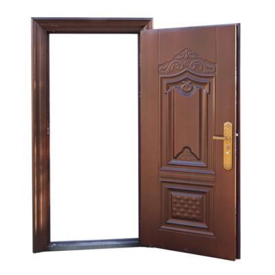 China Minimalist Foshan Supplier Security Door Exterior 30 x 80 Apartment Exterior Door Metal for sale