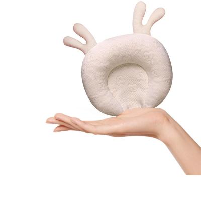 China Anti-Static Manufacturer Baby Pillow Anti-Deflection Warm Color Sponge Rubber Shaped Pillow For 0-12 Months Baby Pillow Wholesale for sale