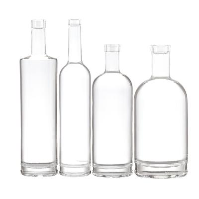 Κίνα Υλικό Super Flint Glass Άδειο 750 ml μπουκάλι γυαλιού για ουίσκι προς πώληση