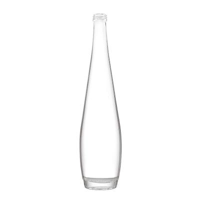 China Water Beverage Glass Liquor Bottles 500ml 750ml for Sealing Type Cork / Screw / Guala for sale