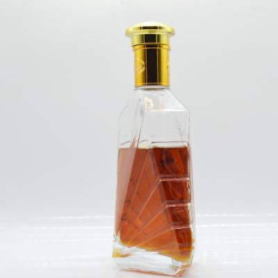 China 200ml/300ml/500ml/700ml/750ml/1000ml Glass Bottle for Bulk Alcohol Vodka for sale