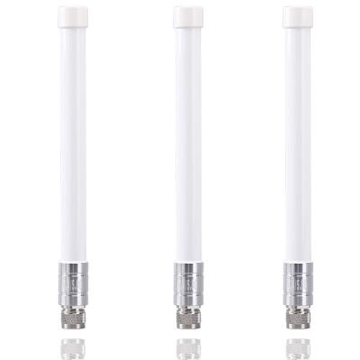 China Factory Price Wholesale Outdoor Fiberglass 3db Antenna 868mhz 915mhz 2.4g 5.8g Outdoor Tube Fiberglass Antenna 30*2.2cm for sale