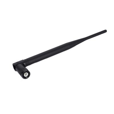 China ABS 2.4G Win 6DB Bending Type Long 215MM Interface TNC Antenna Activity Inner Needle WIFI NIC Antenna for sale