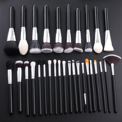 China Angular Blush IPRESTA Luxury High Quality Synthetic Hair Makeup Brush Set 30pcs High End Makeup Brush for sale