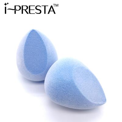 China Wholesale Face Foundation Makeup Polyurethane Hydrophilic Velvet Trimmed Teardrop Beauty Sponge Makeup Blender for sale