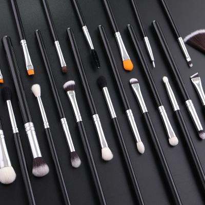 China IPRESTA Angular Blush Brush Make To Install Private Label Luxury Black Wood Base Wooden Handle Kit 35PCS Makeup Brush Set Cosmetic Brush for sale