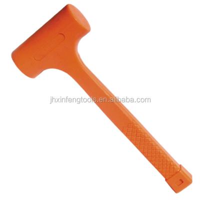 China Install Orange Pvc Hammer Dead Hammer Combine Blow Mallet Hammer China Factory for sale