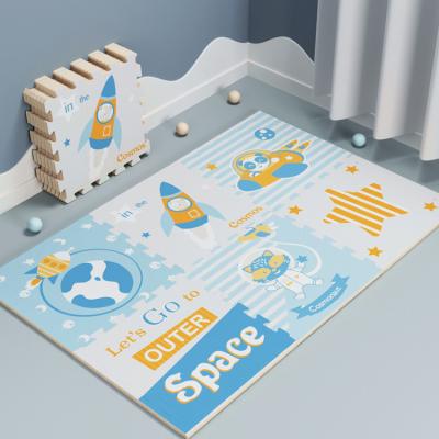 China Toy Gray Customized Baby Puzzle Xpe Educational Scum Playmat Game Coupling Mat for sale