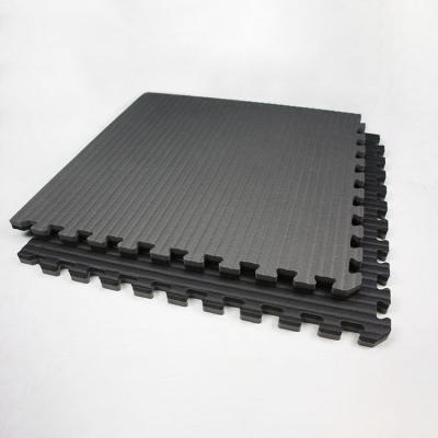 China Interlocked Tatami Mat Cheap Wholesale 25mm Eva Foam Black Judo Japanese Tatami for sale