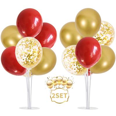 China Advertising Toy Easy Setup Wedding Party Props Stand Up Poles And Base Table Aluminum Balloons Wholesale Suppliers for sale