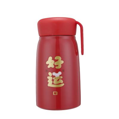 China Yongkang PORTABLE High Quality Durable Double Wall Pot-Inflated Cup Vacuum Flask Insulated Mug for sale