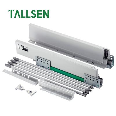 China Factory Selling TALLSEN Hot Modern Undermount Soft Narrow Kitchen Tandem Box Drawer Tandem Slide Box for sale