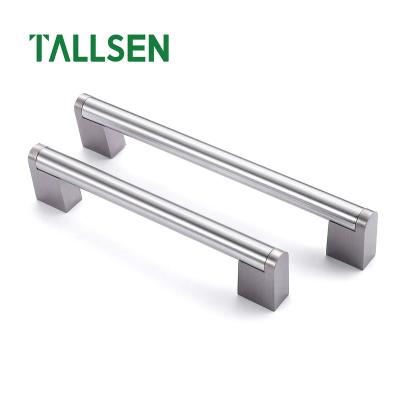 China Modern Simplicity TALLSEN Stainless Steel Hollow Monsoon Furniture Modern Bar Pulls Handle Knobs T-Handle (With Zinc Alloy Legs) for sale