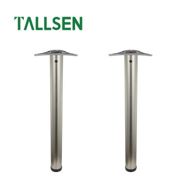 China TALLSEN FE8150 Modern Metal Table Fancy Gold Dining Triangle Furniture Hardware Table Legs Furniture Leg for sale