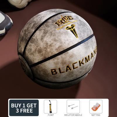 China Basketball YeahShoot Indoor Outdoor Gym Glow In The Dark Basketball PU Light Up Basketball, Night Reflective Glowing Holographic Basketball for sale