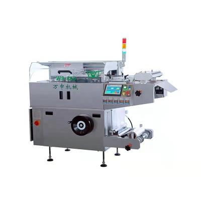 China Shanghai WS400 Chemical BOPP , PVC / Cellophane Overwrapping Machine For Pharmaceuticals And Cosmetics for sale