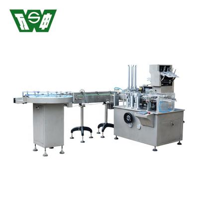 China Products Automatic Vertical Packing Cartoning Machine For Cosmetic Jar From Factory Directly for sale