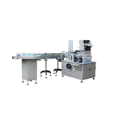 China Food Perfume Vials Box Packaging Machine Vertical Cartoning Machine For Cosmetic Industry for sale