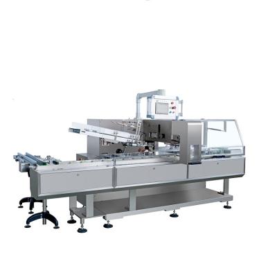 China High speed continuous cartoning packaging machine made in chemical box plant mainly for pharmaceuticals, medicals, cosmetics for sale