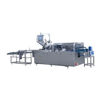 China Automatic food packaging machine for tube/toothpaste/lipstick/spark plug/support/paper/soap cartoning machine for sale