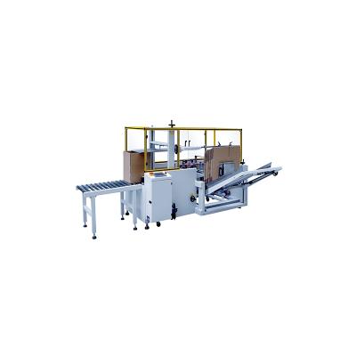 China Food Cardboard Paper Box Case Erector Formers Machine Case Erecting Machinery for sale