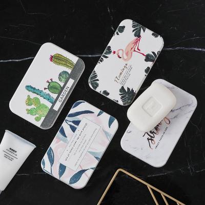 China Disposable Personalized Square Around Diatom Mud Bathroom Soap Holder Absorbent Pad for sale