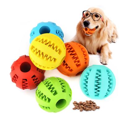 China Viable Dog Toy Balls For Pets Soft Silicone Dog Tooth Cleaner Chewing Non-Toxic Chewing Balls Puppy Toys For Dogs for sale