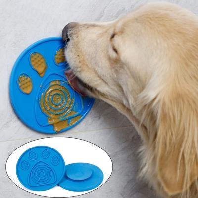 China 2020 Hot Selling Stocked Silicone Dog Lick Pad Sucker Pet Licking Stick Potty Dog Grooming Bath Slow Feeder Sucker For Dog for sale