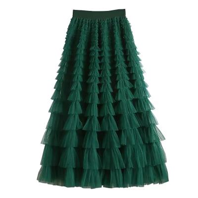 China Fashion New Breathable Female Spring High Waist Women Autumn Winter Cake Casual Skirts for sale