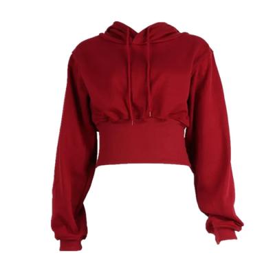 China High Quality Cotton Anti-wrinkle Long Short Hoodie Women's Sleeve Style Shirt Tops for sale