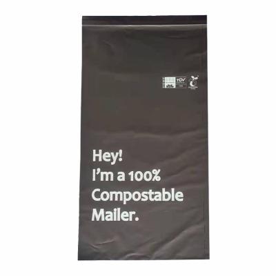 China Nice Printing 100 Fully Degradable Custom Biodegradable Mailing Bag Custom Biodegradable Express Polybag Mailing Logo Mailer Mailer Envelopes Compostable Bags for sale