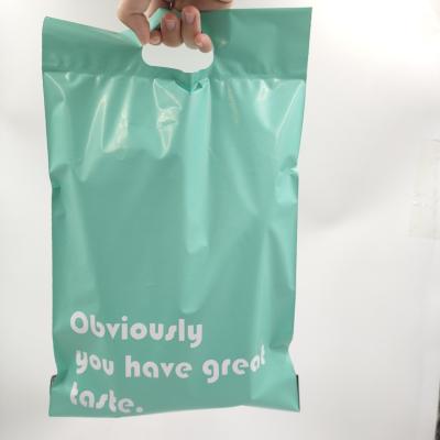 China Mint Green Logo Custom Polymailer Running Self-Sealing Courier Nice Printing Poly Mailers Express Mailing Bags For Apparel Mailer Mailing Bag for sale