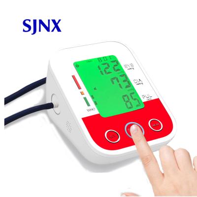 China Convenient automatic digital sphygmomanometer for measuring blood pressure and pulse-with light-voice emission-customizable for sale