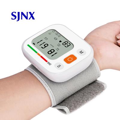 China Rechargeable Electronic Metal Automatic BP Sphygmomanometer Monitor A Smart Digital Wrist Blood Pressure Monitor for sale