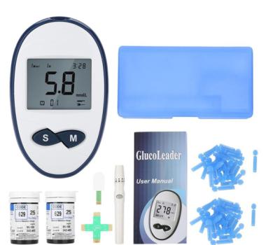 China The other electronic blood glucose meter 50 pieces of blood glucose test strips and 50 pieces of scalpels for sale