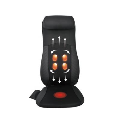 China Multifunctional electric body massage cushion kneading spot rolling Shiatsu back massager cushion for sale