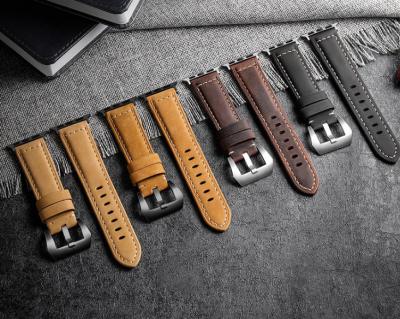 China 2020 Brand New Hot Sale Luxury Genuine Leather Apple Watch Band Strap High Quality Genuine Leather For i Watch 5/4/3/2 Factory for sale