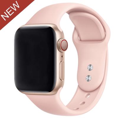 China Fanshion Girls Silicone Band For Apple Watch i Watch 3 Silicone Strap Bands Girls Logo Series The New 5/4/3 Band 44mm 42mm for sale