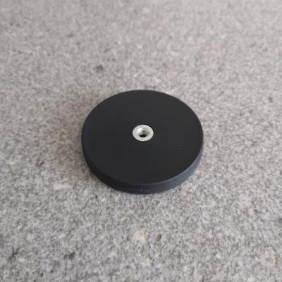 China Industrial Powerful Strong Magnet Neodymium Rubber Coated Magnets for sale