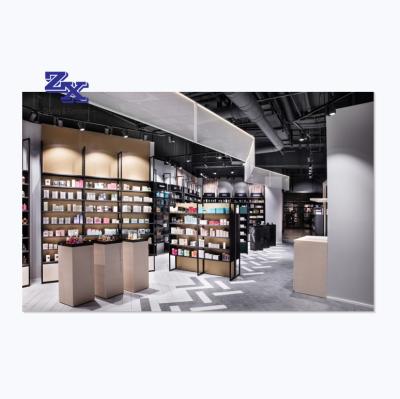 China Beauty Shop Fixture Shelves Guangzhou-ZX Cosmetic Display Stand Beauty Supply Cosmetic Shelf For Cosmetic Shop Fixtures for sale