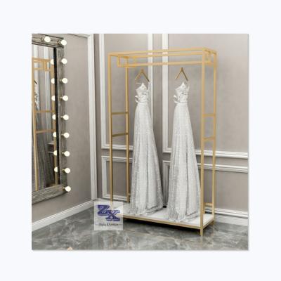 China Plated display stand for wedding dress for sale