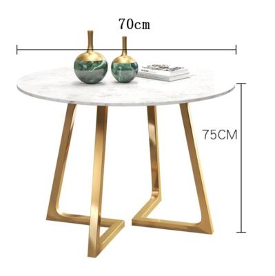 China Extendable Coffee Table High End Marble Center Dining Table for sale