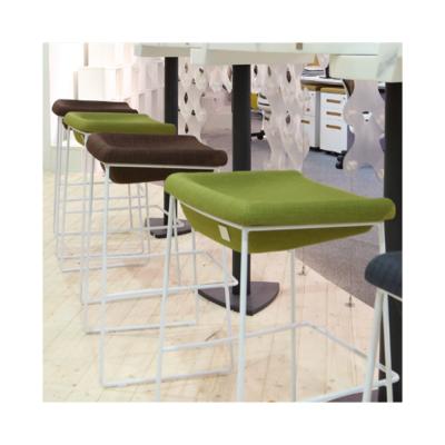 China High Quality Veneered Restaurant Stool Bar Stool Furniture With Sofa Seat for sale