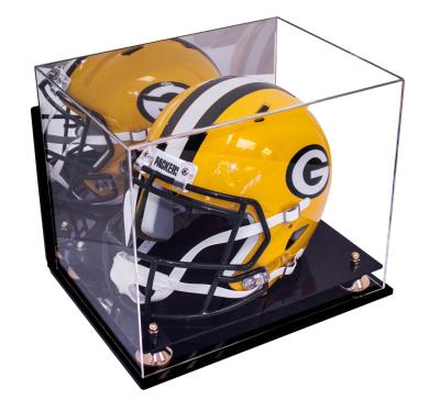 China Fashion Modern Motorcycle Helmet Display Stand Box Acrylic Case For Helmet Display for sale