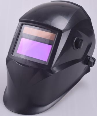 China Large View of TIG Auto Darkening Welding Helmet with 4 Arc Sensor / Auto-darkening Welding Helmet KM-9000 for sale