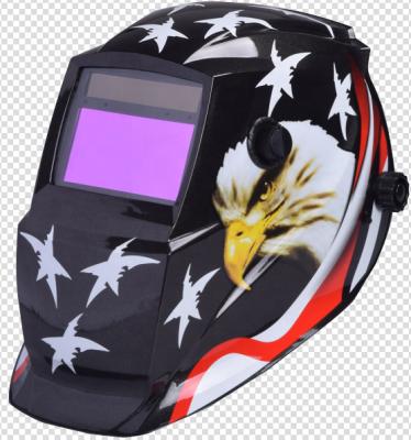 China Yes CE EN379 Decals Solar Power Automobile Welding Tarnish Helmet Replace KM-1900 Lithium Battery for sale