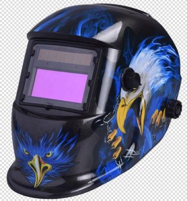 China EN379 CAT MIG Muttahida Majlis-e-Amal Solar Power Automobile Tarnish Welding Helmet KM-1600 KM-1600 for sale