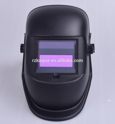 China Yes Auto Tarnish Welding Helmet EN379 with Solar Cell and Replace Battery Shell Color KM-1200 for sale