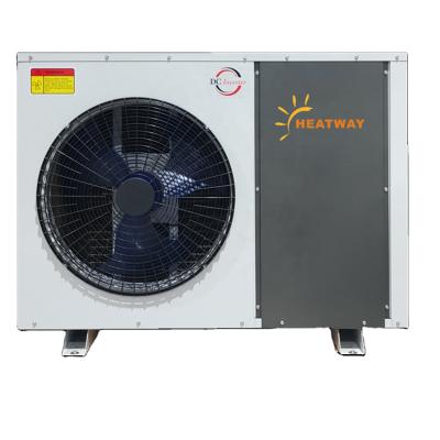 China Hotel free installation with CE TUV certificate R32 monoblock DC inverter heat pump air to water heating 8-18KW for sale